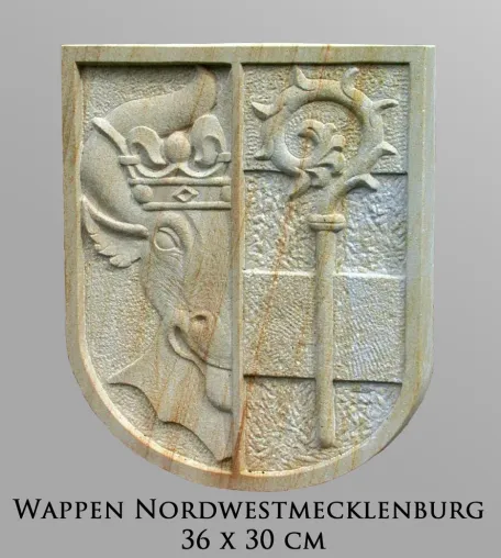 Bild: Ein Sandsteinspecht in Mecklenburg