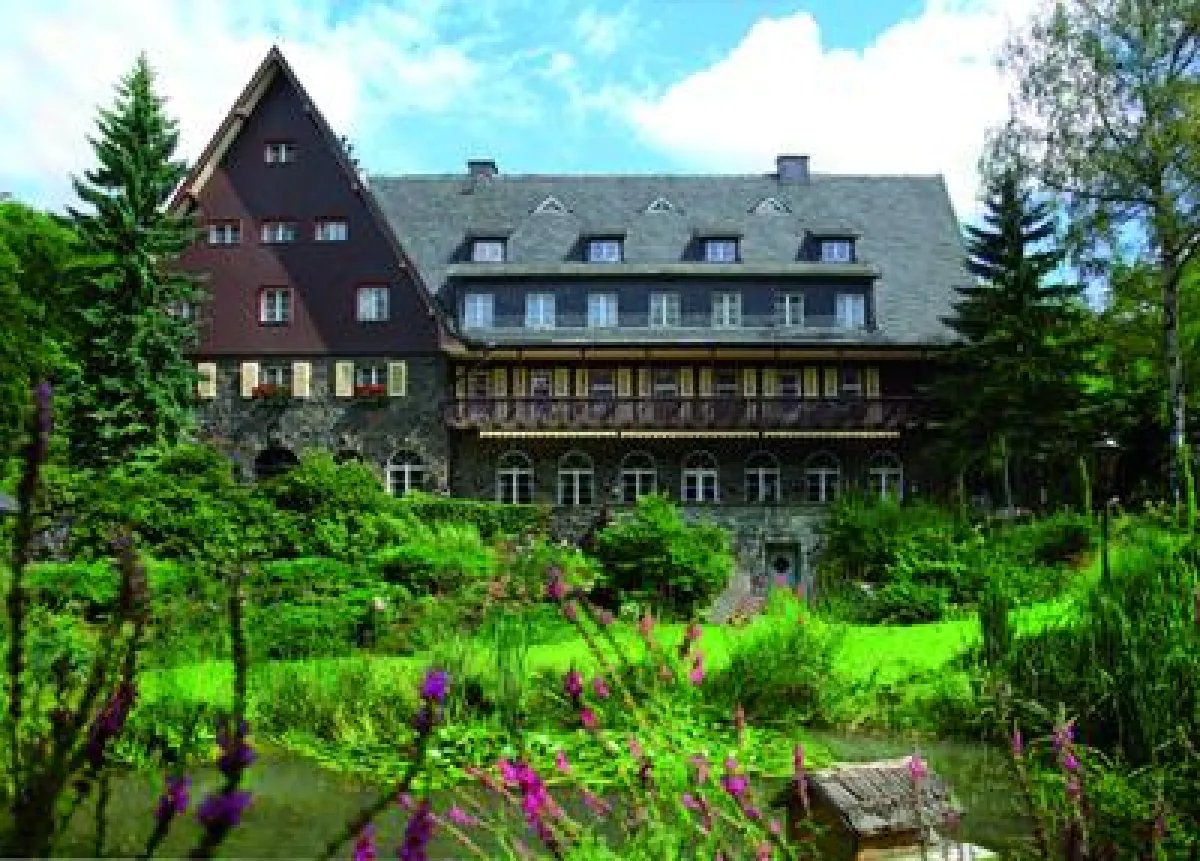 Das Romantik Hotel Jagdhaus Waldidyll in Hartenstein