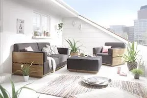 massivum macht die Terrasse zum Wohnzimmer Bild: massivum macht die Terrasse zum Wohnzimmer