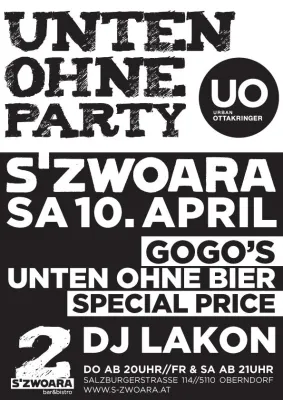 s’Zwoara lädt zur "Unten ohne"-Party Bild: s’Zwoara lädt zur "Unten ohne"-Party