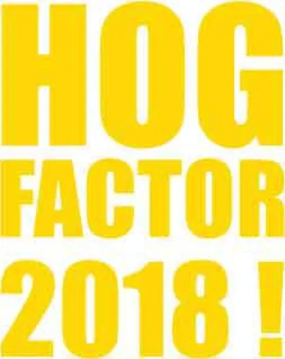 Jetzt anmelden zum HOG Factor 2018! Bild: Jetzt anmelden zum HOG Factor 2018!