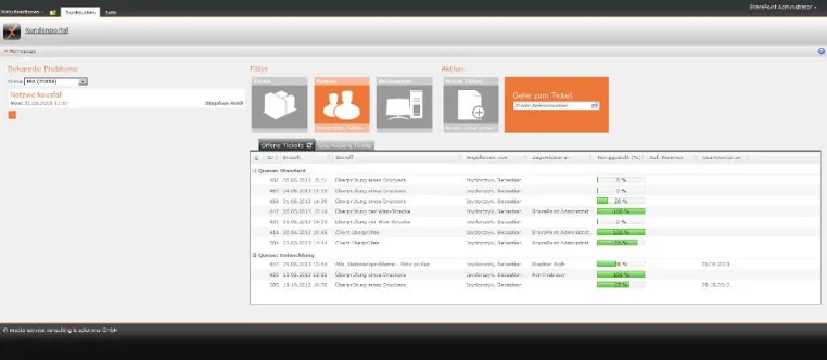 Bild: TickX auf Microsoft SharePoint Basis - Das neue Zusatzmodul „Kundenportal“ für TickX fertiggestellt