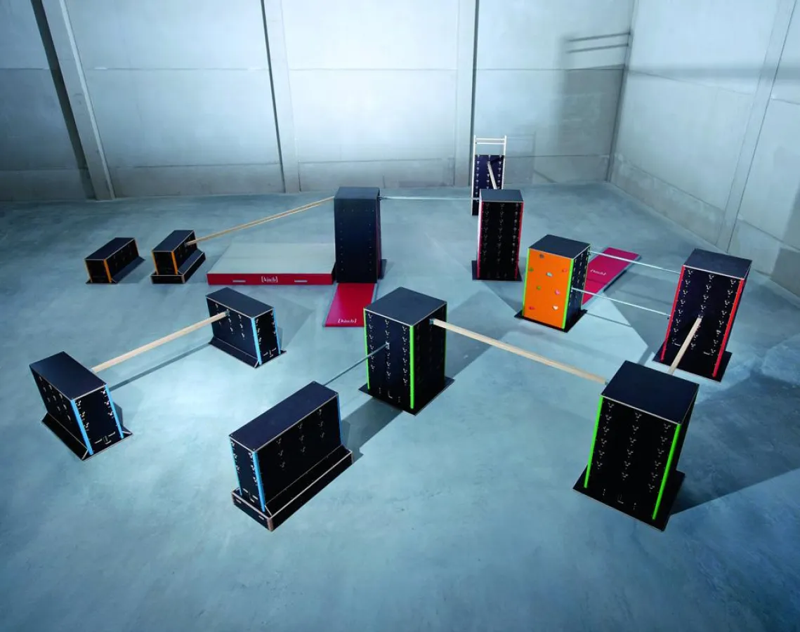 Immer neue Bewegungslandschaften - Modulare Welte der Cube Sports GmbH