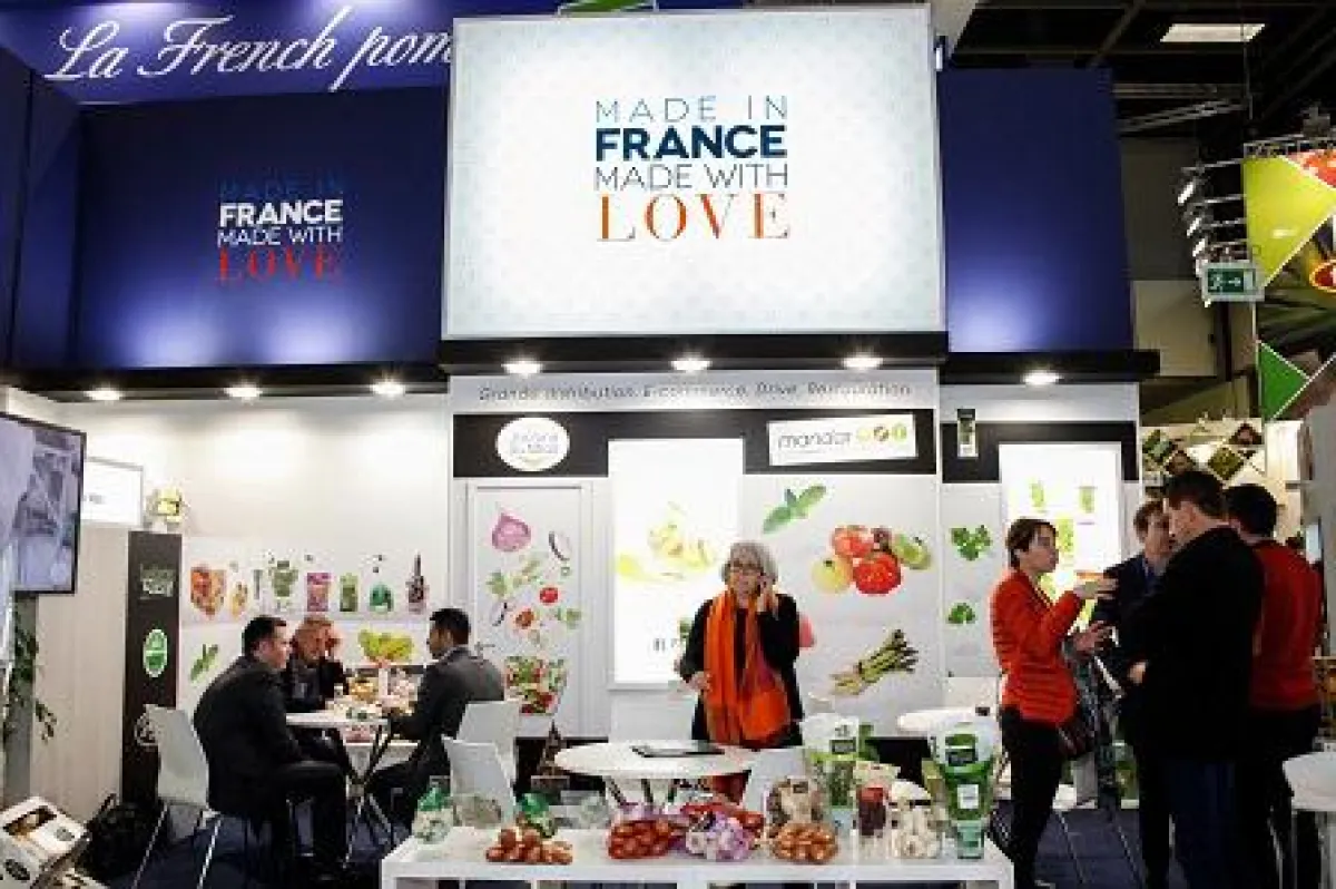 Ess-thetik pur: das französische Angebot auf der Fruit Logistica 2018 (Bildrechte: © Messe Berlin)