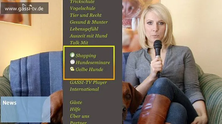 Bild: GASSI-TV stellt seine Seite vor
