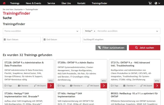 Bild: qSkills präsentiert den neuen Trainingsfinder: Schnell, intuitiv, zielgenau.