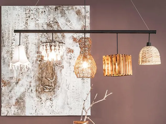 Bild: Natur pur bei Lampenwelt.de: rustikale Trends aus Holz, Hanf, Rattan & Kork