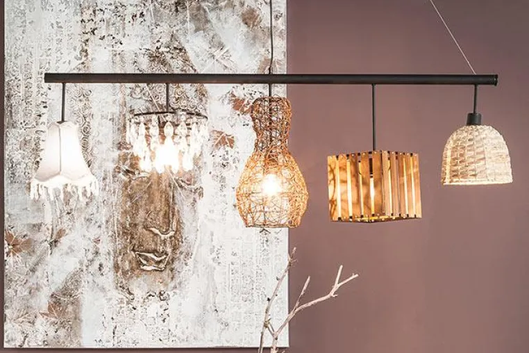 Bild: Natur pur bei Lampenwelt.de: rustikale Trends aus Holz, Hanf, Rattan & Kork