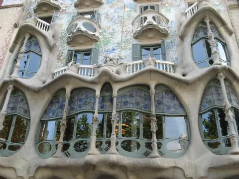 Gaudi’s Casa Batllo in Barcelona Bild: Gaudi’s Casa Batllo in Barcelona