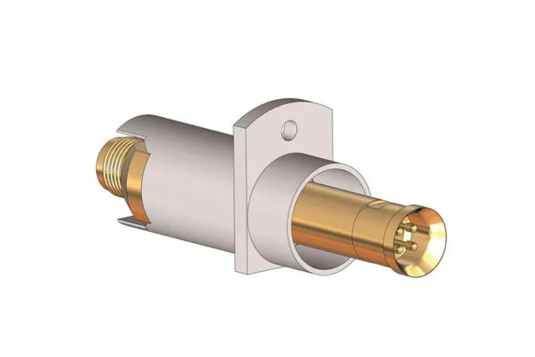 Bild: Der Hochfrequenzstift HFS-819: Sichere Kontaktierung von HSD-Steckverbindern