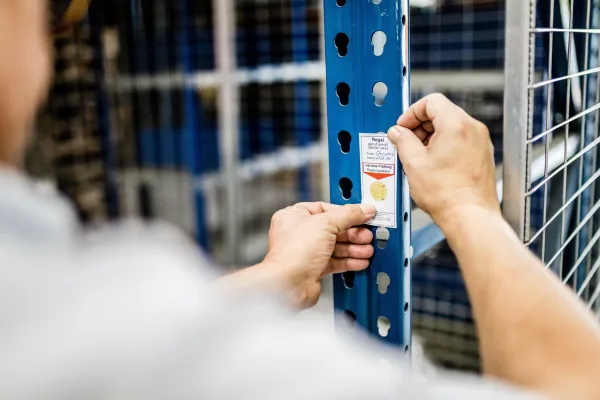 Effiziente Regalprüfung gewährleistet Sicherheit und Zuverlässigkeit in Lagern Bild: Effiziente Regalprüfung gewährleistet Sicherheit und Zuverlässigkeit in Lagern