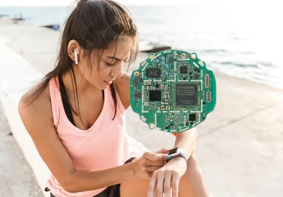 Bild: Atlantik Elektronik präsentiert das neue TurboX SDW2500 SoM für tragbare Geräte