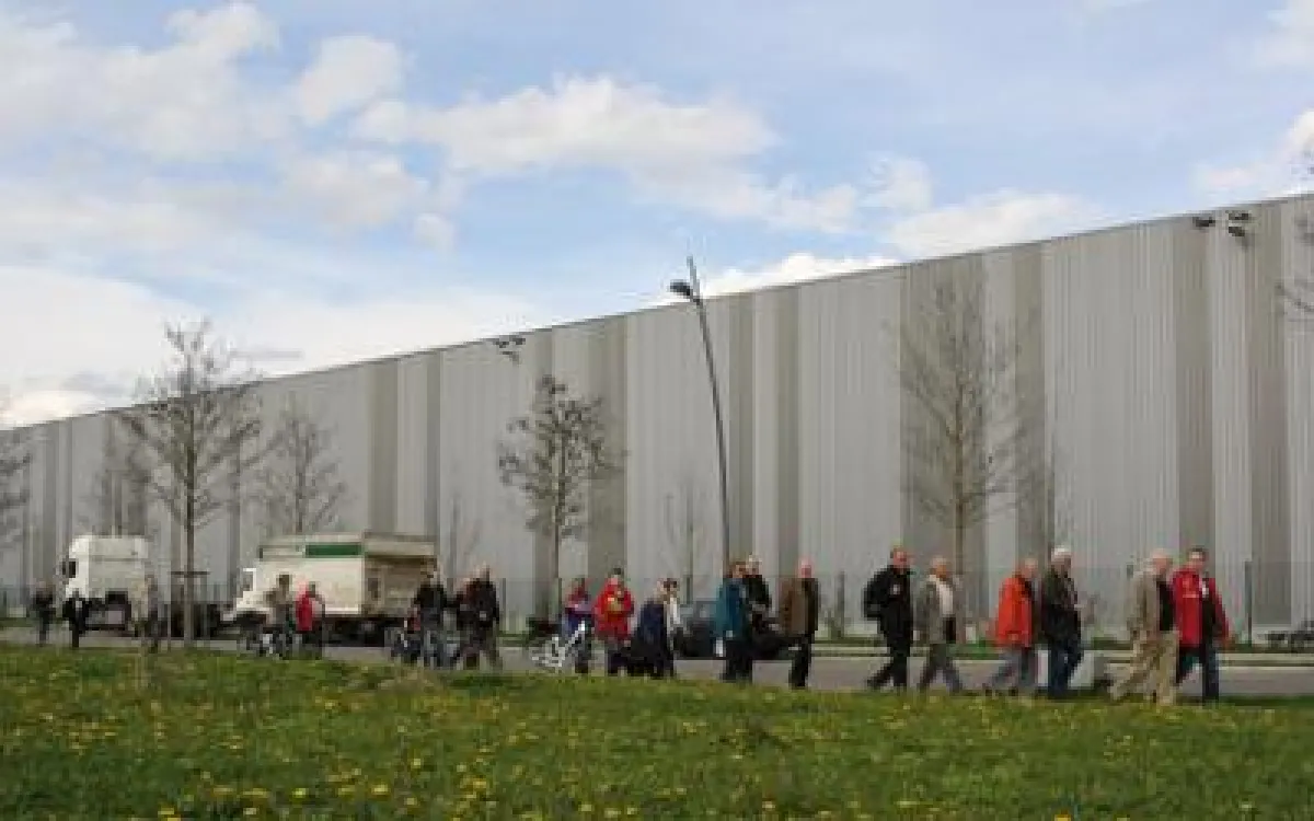 Kommunikationsplattform Tag der Logistik im GVZ Augsburg (Bild: GVZ)