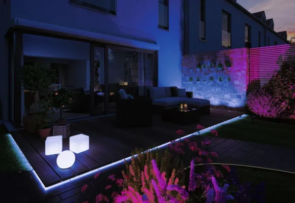 Bild: Jetzt wird’s bunt: Paulmann erweitert „Plug & Shine“ um smarte Beleuchtung
