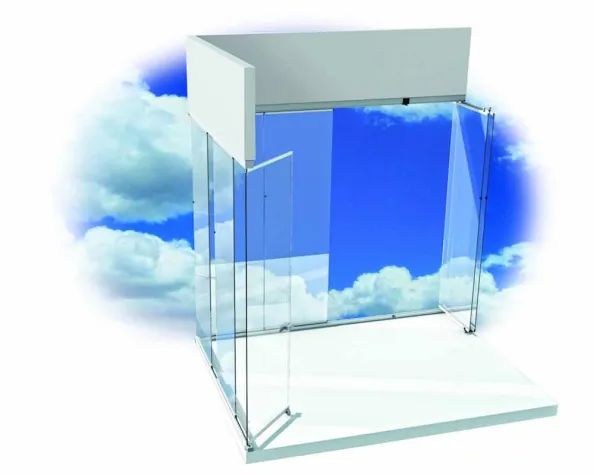 Das Dreh-/ Schiebesystem von Lumon Bild: Das Dreh-/ Schiebesystem von Lumon