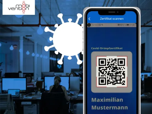 Bild: mobivention: Launch der Corona 3G-Regel App für Arbeitgeber