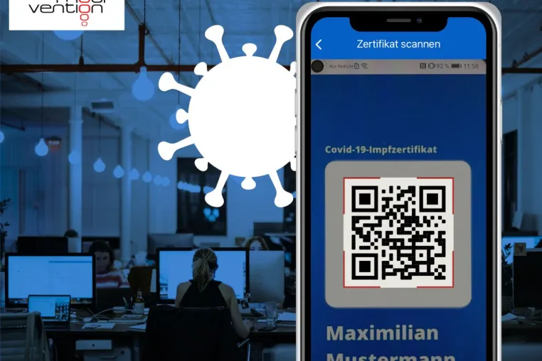 Bild: mobivention: Launch der Corona 3G-Regel App für Arbeitgeber