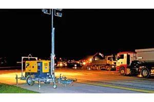 Bild: HKL BAUMASCHINEN sorgt für das Licht