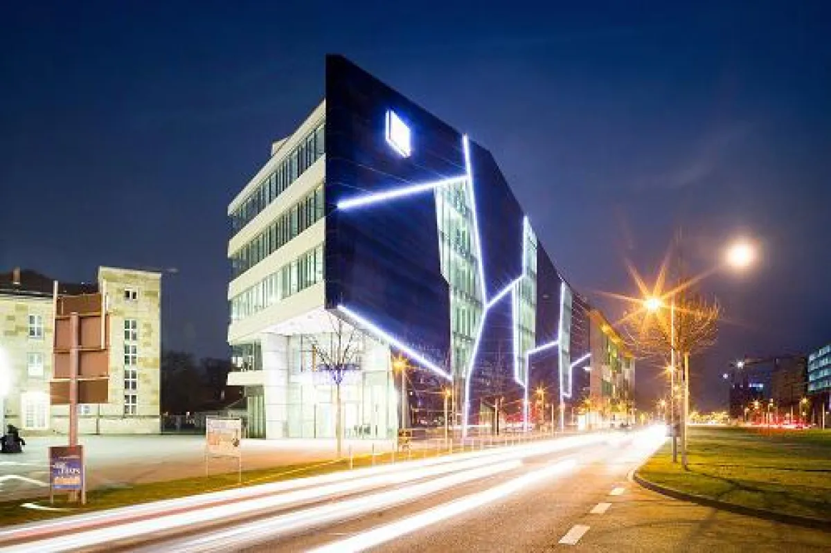 Hauptgeschäftsstelle von Hust & Herbold in Karlsruhe Foto: Udo Geisler