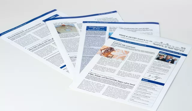 Bild: Haftung mit einer Kundenzeitung von V-aktuell reduzieren