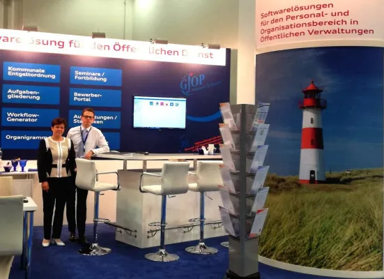 Bild: GfOP als Spezialist für modernes Personalmanagement im öffentlichen Dienst auf der Zukunft Personal gefragt