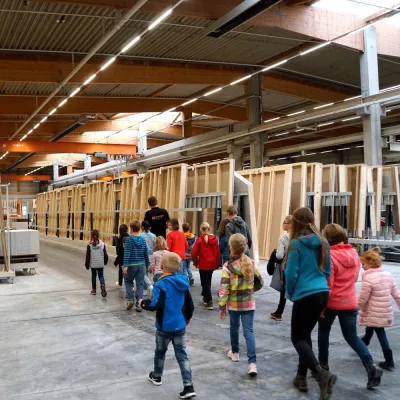 Bild: „Türöffner-Tag“ der „Sendung mit der Maus“ bei FingerHaus in Frankenberg