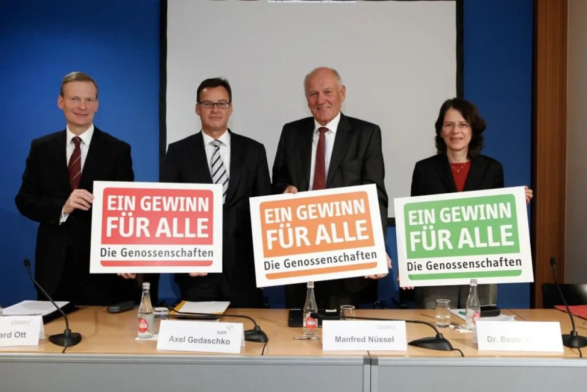 Eröffnungs-Pressekonferenz zum Internationalen Jahr der Genossenschaften 2012 am 18.Oktober 2011