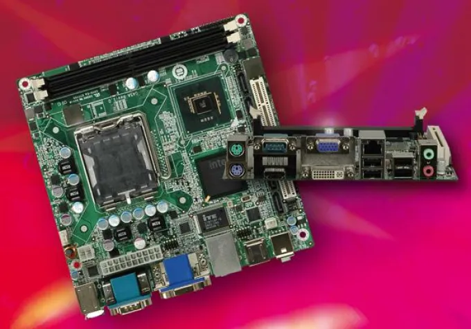 Bild: Mini-ITX Motherboard für Multimedia Anwendungen