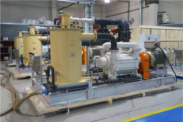 Bild: Vakuumsysteme für Dampfkraftwerke