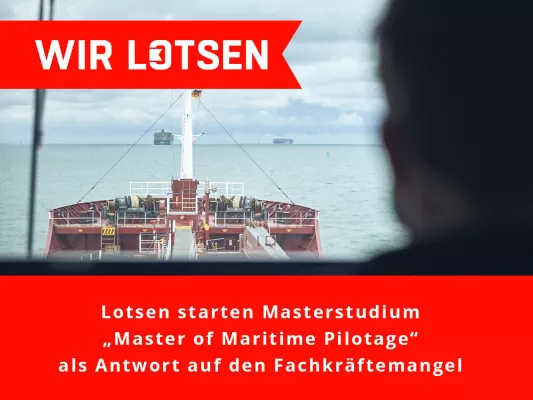 Bild: Lotsen starten Masterstudium als Antwort auf den Fachkräftemangel