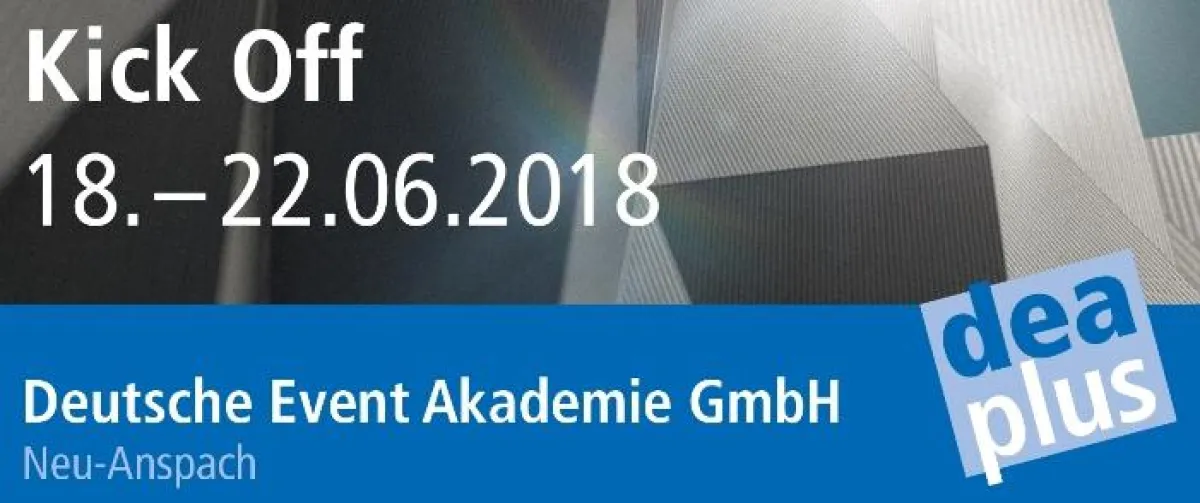 Start des neuen DEAplus Weiterbildungsformats im Adam Hall Experience Center ist im Juni.