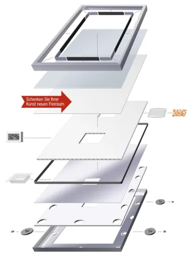 Bild: Endlich eine Technik, die jedes Kunstwerk ganz einfach in Schutz nimmt