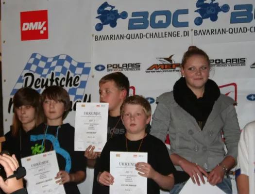 Quadcross: Dominik Färber fährt in der nationalen Elite seiner AK mit Bild: Quadcross: Dominik Färber fährt in der nationalen Elite seiner AK mit