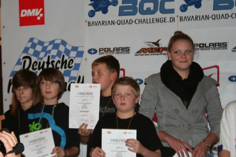 Quadcross: Dominik Färber fährt in der nationalen Elite seiner AK mit Bild: Quadcross: Dominik Färber fährt in der nationalen Elite seiner AK mit