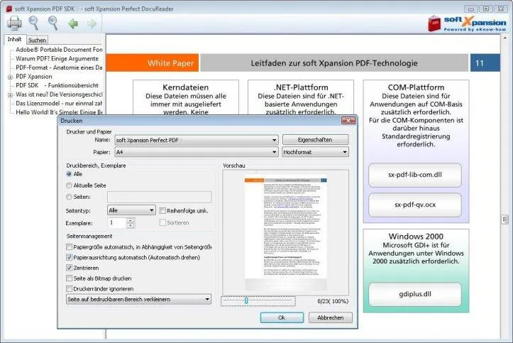 Perfect DocuReader 6: PDF-Dateien als Programmhilfe und für Software-Dokumentationen einsetzen Bild: Perfect DocuReader 6: PDF-Dateien als Programmhilfe und für Software-Dokumentationen einsetzen