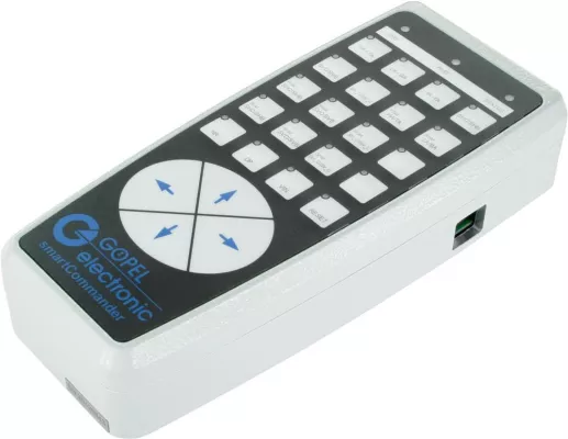 Bild: CAN/LIN-Handbedienterminal smartCommander mit erweiterten Funktionen für die Automotive-Fertigung