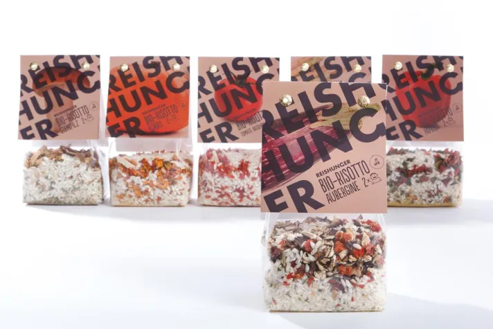 Reishunger goes Convenience: Die neuen Bio-Risottos Bild: Reishunger goes Convenience: Die neuen Bio-Risottos