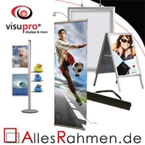 Bild: Präsentationssysteme von Visupro - AllesRahmen erweitert sein Sortiment