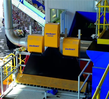 UniSort PC Paper sortiert Altpapier nach Papierart und -farbe Bild: UniSort PC Paper sortiert Altpapier nach Papierart und -farbe