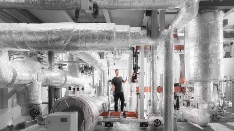 Bild: Energietechnik: Forschen mit Hochdruck