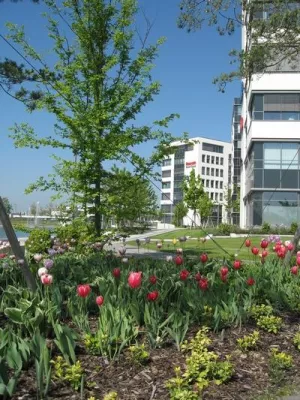 Bild: Plattform für Wirtschaft und Wissenschaft - Business Campus vermietet an die Technische Universität München