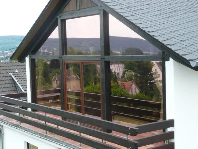 Bild: Der unsichtbare Tod lauert an sauberen Glasscheiben - Sonnenschutzfolie kann den Vögeln helfen