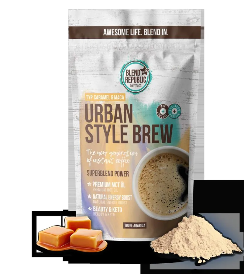 Urban Style Brew - Kaffee + MCT + Kollagen + Inulin