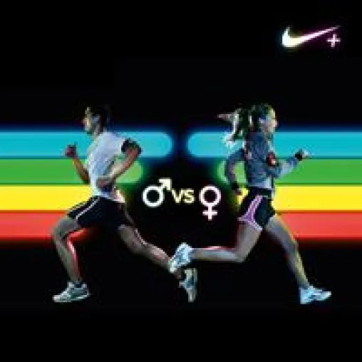 Bild: NIKE RUFT WELTWEIT ZUM VIRTUELLEN GESCHLECHTERKAMPF AUF - DIE NIKE+ MEN VS WOMEN CHALLENGE