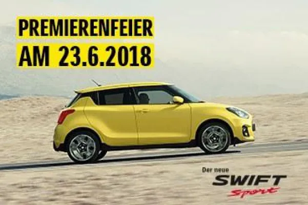 Bild: Premierenfeier im Autohaus Franz Pohl GmbH: Der neue Swift Sport ist da!