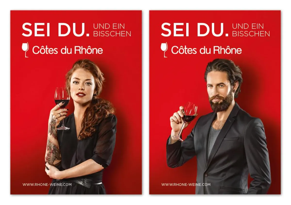 Die Kampagne für Côtes du Rhône-Weine von Piratas und Sopexa lädt dazu ein, so zu sein, wie man ist.