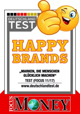 Studienkreis erhielt als einziges Nachhilfeinstitut die Auszeichnung „Happy Brands 2017“ Bild: Studienkreis erhielt als einziges Nachhilfeinstitut die Auszeichnung „Happy Brands 2017“