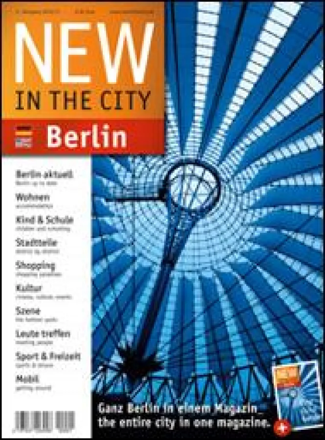 Magazin-Cover NEW IN THE CITY Berlin 2010