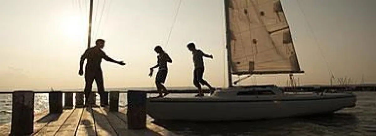 Der Neusiedlersee im Burgenland