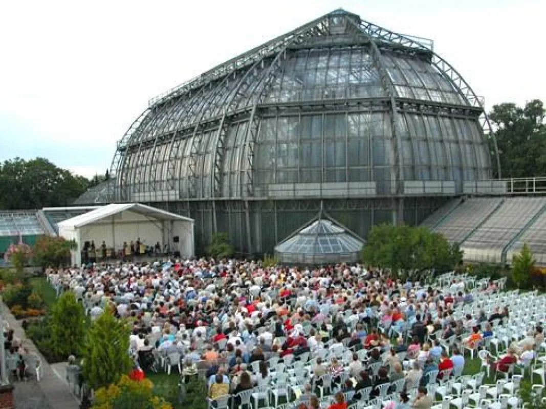 Sommerkonzert im Botanischen Garten; Foto: I. Haas, Botanischer Garten und Botanisches Museum Berlin